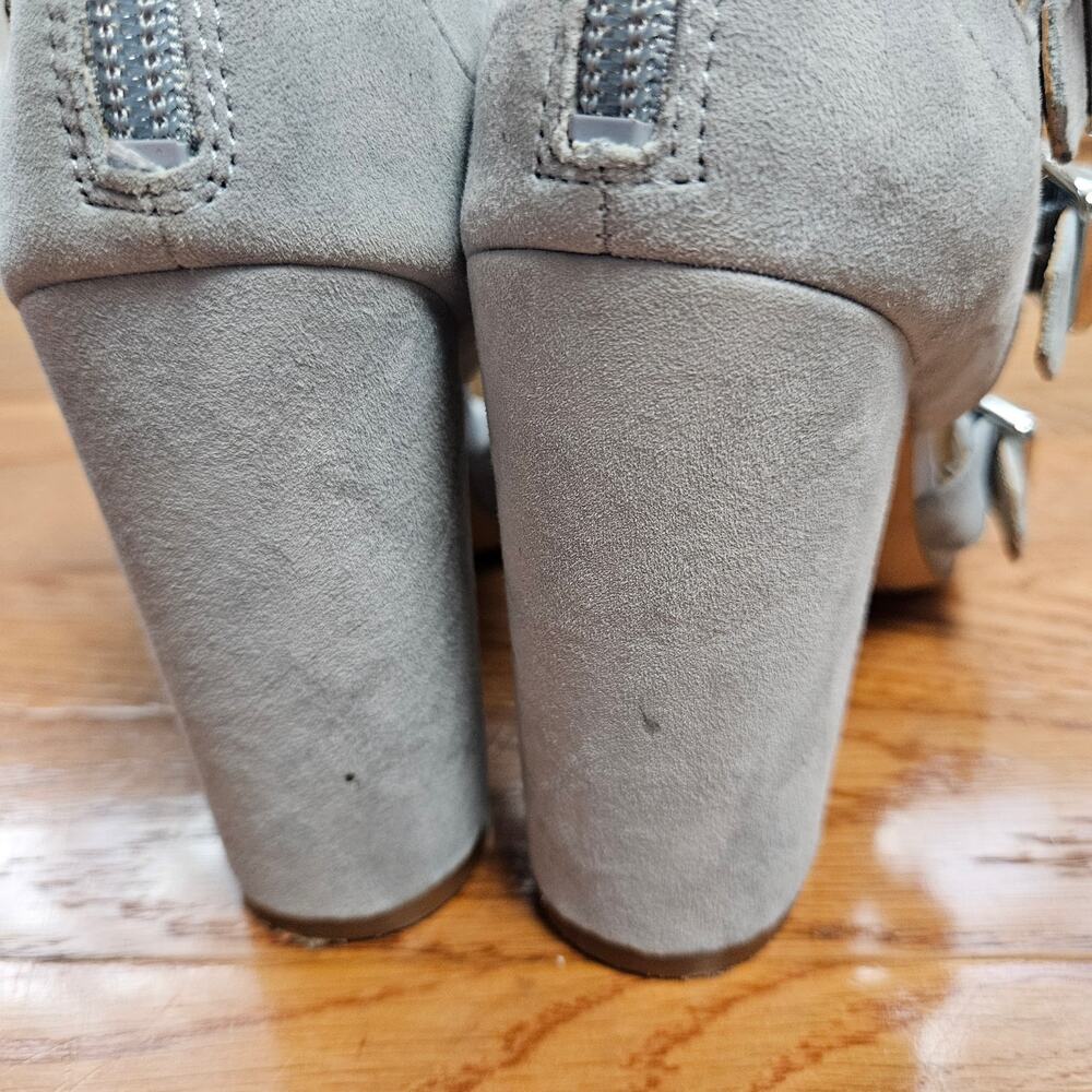 Sam Edelman Women's Yasmina Suede Strappy Ankle Sandals Heels Shoes Size 6M - Picture 7 of 16
